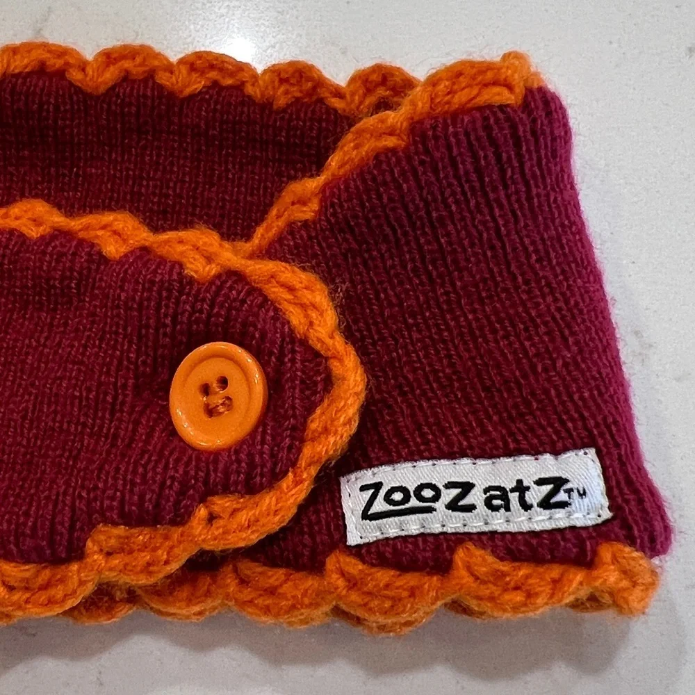 Lot of 2 Winter Knit Headbands – Virginia Tech Hokies & Cream Knit - Picture 5 of 8